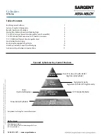 Preview for 2 page of Assa Abloy Sargent XC Series Manual