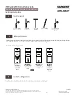 Preview for 2 page of Assa Abloy SARGENT7800 Series Installation Instructions Manual