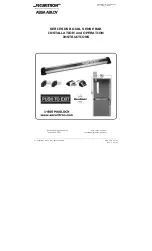 Assa Abloy Securitron DSB Series Installation And Operation Instructions Manual предпросмотр