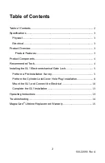 Preview for 2 page of Assa Abloy Securitron GL1 Installation Instructions Manual