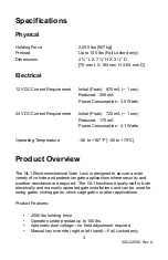 Preview for 3 page of Assa Abloy Securitron GL1 Installation Instructions Manual