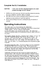 Preview for 13 page of Assa Abloy Securitron GL1 Installation Instructions Manual