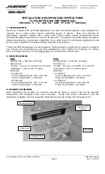 Assa Abloy Securitron M38 Series Installation And Operating Instructions Manual preview