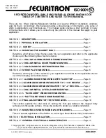 Preview for 1 page of Assa Abloy Securitron Shear Aligning Magnalock SAM Series Manual