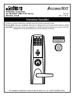 Preview for 2 page of Assa Abloy TCIP1-M812 Manual