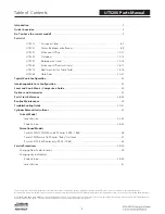 Preview for 3 page of Assa Abloy UT5200 Series Parts And Service Manual