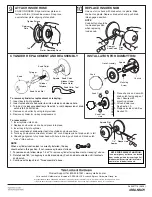 Preview for 2 page of Assa Abloy YALE 4600CK Series Installation Instructions