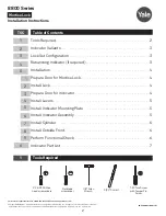 Предварительный просмотр 2 страницы Assa Abloy Yale 8800 Series Installation Instructions Manual