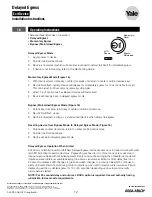 Preview for 12 page of Assa Abloy Yale Delayed Egress Installation Instructions Manual