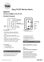 Assa Abloy Yale EF Series Quick Start Manual preview