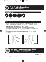 Assa Abloy Yale P113 Fitting Instructions preview