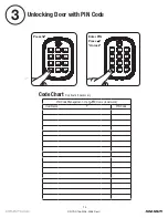 Предварительный просмотр 14 страницы Assa Abloy Yale Pro SL Installation And Programming Instructions