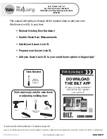 Assa Abloy Yale Real Living Assure Lock SL YRD256 Installation And Programming Instructions preview