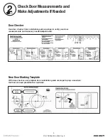 Preview for 4 page of Assa Abloy Yale Real Living Assure Lock SL YRD256 Installation And Programming Instructions