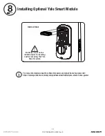 Preview for 11 page of Assa Abloy Yale Real Living Assure Lock SL YRD256 Installation And Programming Instructions