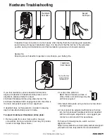 Preview for 21 page of Assa Abloy Yale Real Living Assure Lock SL YRD256 Installation And Programming Instructions