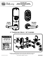 Preview for 7 page of Assa Abloy Yale Real Living Assure Lock YRC216 Installation And Programming Instructions