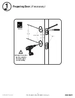 Предварительный просмотр 4 страницы Assa Abloy Yale Real Living Assure Lock YRC256 Installation And Programming Instructions