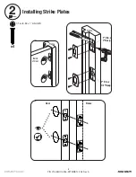 Предварительный просмотр 5 страницы Assa Abloy Yale Real Living Assure Lock YRC256 Installation And Programming Instructions