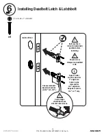 Предварительный просмотр 12 страницы Assa Abloy Yale Real Living Assure Lock YRC256 Installation And Programming Instructions