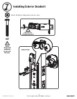 Предварительный просмотр 13 страницы Assa Abloy Yale Real Living Assure Lock YRC256 Installation And Programming Instructions