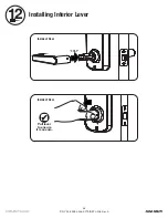 Предварительный просмотр 20 страницы Assa Abloy Yale Real Living Assure Lock YRC256 Installation And Programming Instructions