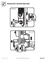 Предварительный просмотр 21 страницы Assa Abloy Yale Real Living Assure Lock YRC256 Installation And Programming Instructions