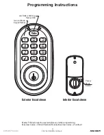 Предварительный просмотр 11 страницы Assa Abloy Yale Real Living Assure Lock YRD216 Installation And Programming Instructions