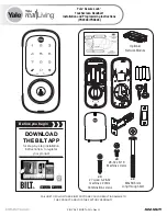 Preview for 1 page of Assa Abloy Yale Real Living Assure Lock YRD226 Manual