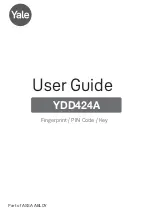 Assa Abloy Yale YDD424A User Manual preview