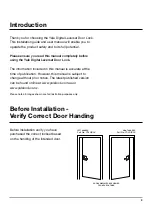 Предварительный просмотр 3 страницы Assa Abloy Yale YDLL/BLK Installation Manual & User Manual