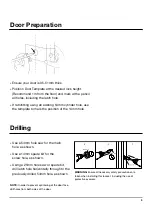 Предварительный просмотр 5 страницы Assa Abloy Yale YDLL/BLK Installation Manual & User Manual