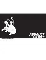 Assault Fitness Products AirBike Owner'S Manual preview