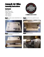 Assault Fitness Air Bike Assembly Instructions Manual preview