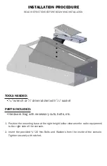 Preview for 2 page of ASSEMBLED Jotto Desk Mamba Mount Installation Instructions