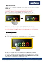 Preview for 14 page of assfalg-metal SAFEBAT SB200 Operating Manual