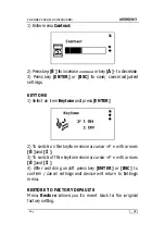 Предварительный просмотр 109 страницы Assistant AT-1409 User Manual