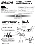 Associated Electrics 8400 Instructions preview