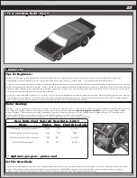 Preview for 23 page of Associated Electrics DR10 Manual & Catalog