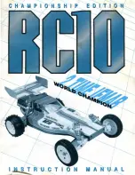 Associated Electrics R10 Instruction Manual preview