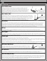 Предварительный просмотр 22 страницы Associated Electrics RC10B6.2D KIT Manual & Catalog