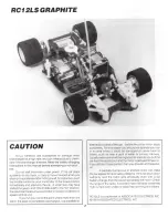 Associated Electrics RC12LS Graphite Manual preview