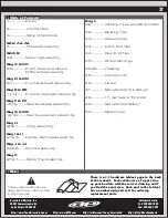 Preview for 3 page of Associated Electrics RC8.2e Owner'S Manual