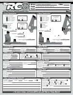 Preview for 46 page of Associated Electrics RC8 Instruction Manual