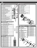 Preview for 20 page of Associated Electrics SC10 7034 Manual