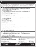 Preview for 2 page of Associated Electrics SR10 Manual