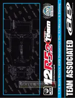 Preview for 1 page of Associated Electrics Team Associated RC12R5.2 Factory Team Manual & Catalog