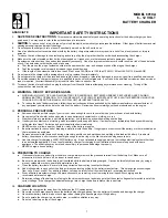 Associated Equipment 6010A Important Safety Instructions preview