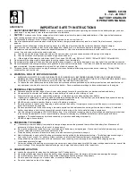 Предварительный просмотр 1 страницы Associated 6010B Operator'S Manual