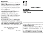 Associated 6029 Operator'S Manual preview